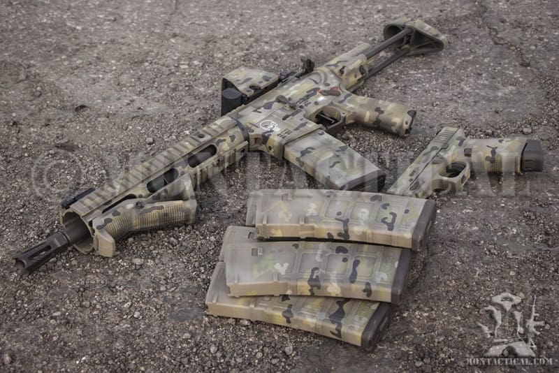 Small MULTICAM painting camouflage Camo Stencils 14 for Gun, Model, RC Cars